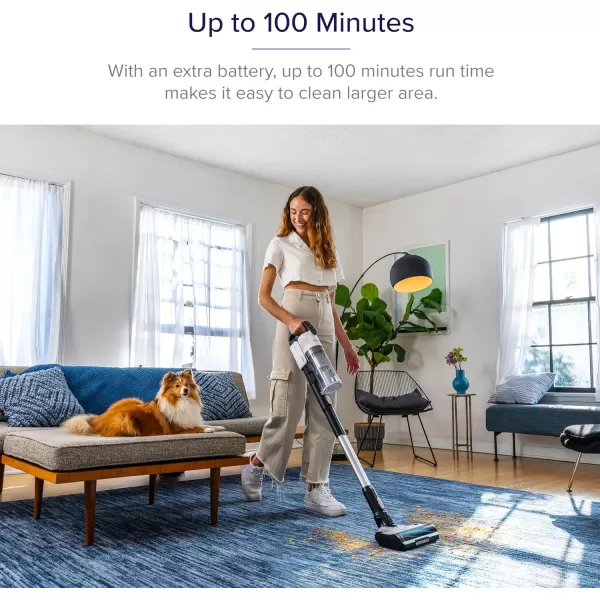 imageLEVOIT LVAC200 Cordless Vacuum Cleaner Replacement Battery 2200mAh Up to 50 Minutes Runtime