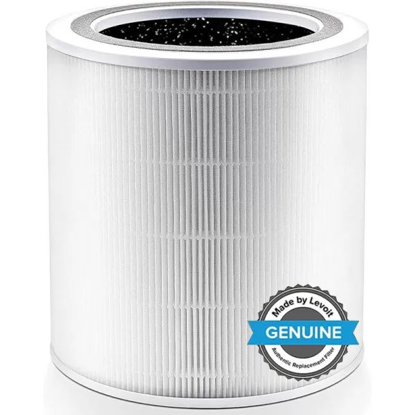 imageLEVOIT Core 400S Air Purifier Smoke Remover 4in1 Replacement Filter Activated Carbon Core400SRFSR LRFC401BUS 1 Pack BlueOriginal Filter