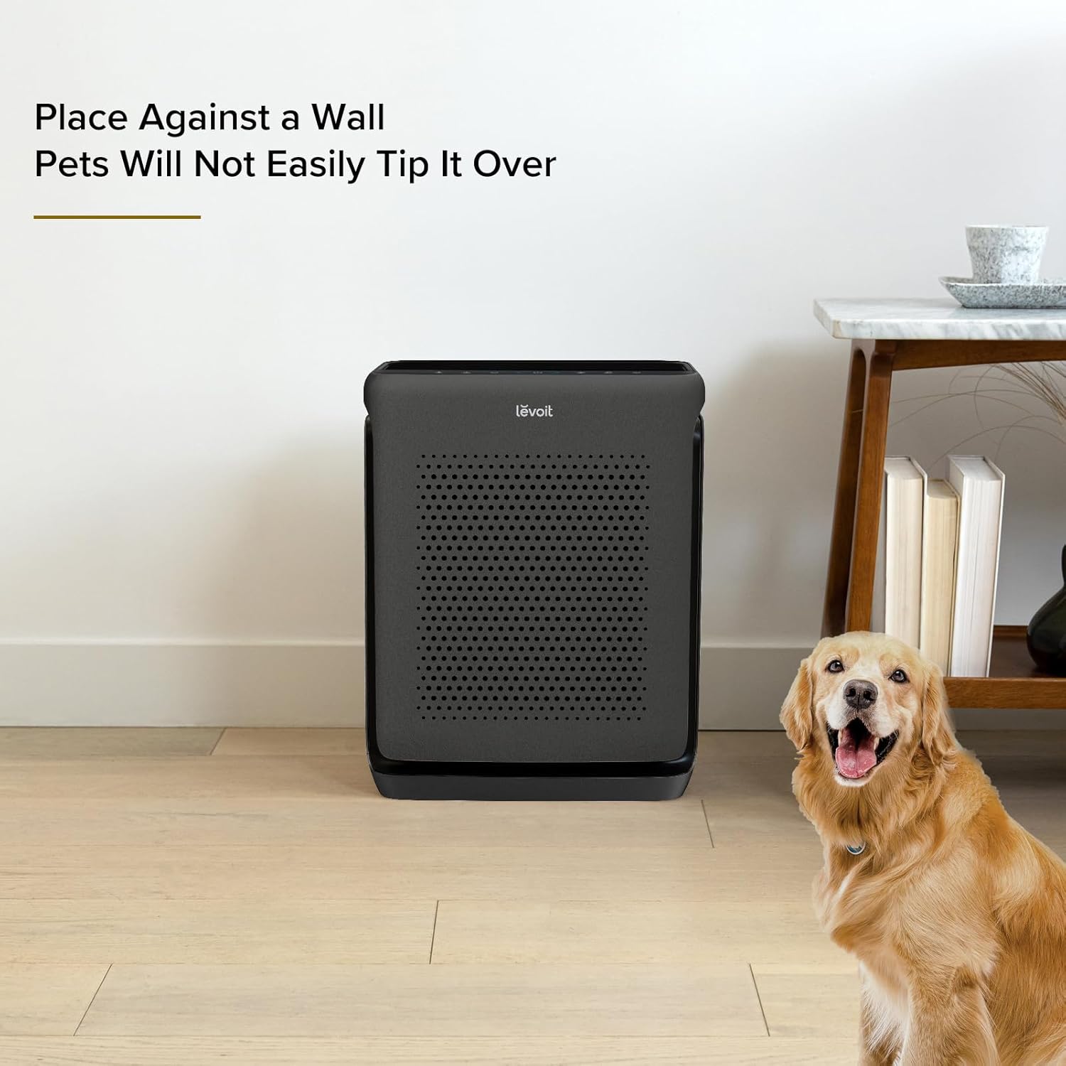 imageLEVOIT Air Purifiers for Home Large Room Up to 1800 Ft in 1 Hr with Washable PreFilter Air Quality Monitor Smart WiFi HEPA Sleep Mode for Allergies Pet Hair in Bedroom Vital 200SP WhiteBlack