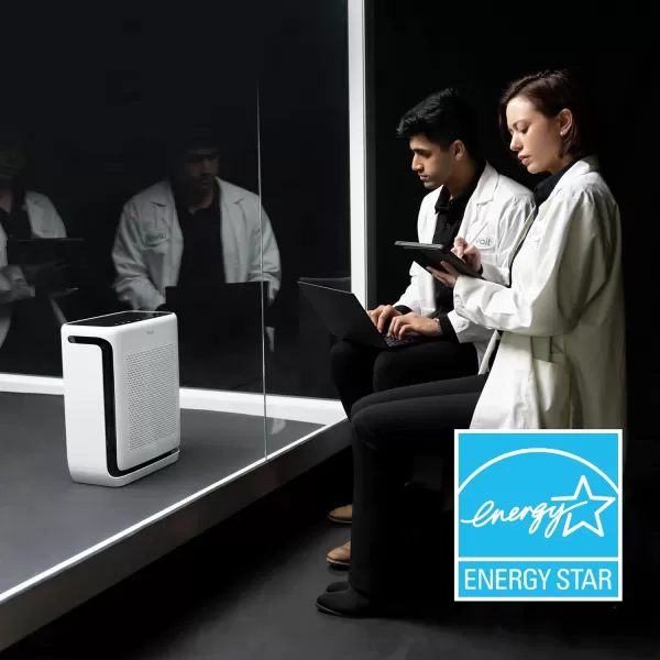 imageLEVOIT Air Purifiers for Home Large Room Up to 1800 Ft in 1 Hr with Washable PreFilter Air Quality Monitor Smart WiFi HEPA Sleep Mode for Allergies Pet Hair in Bedroom Vital 200SP WhiteWhite