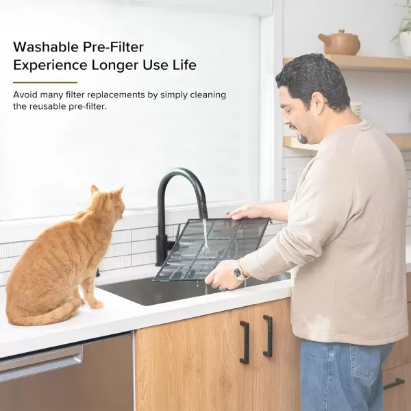 imageLEVOIT Air Purifiers for Home Large Room Up to 1800 Ft in 1 Hr with Washable PreFilter Air Quality Monitor Smart WiFi HEPA Sleep Mode for Allergies Pet Hair in Bedroom Vital 200SP WhiteWhite