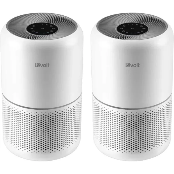 imageLEVOIT Air Purifiers for Home Bedroom Smart WiFi HEPA Sleep Mode for Home Large Room Quiet Cleaner for Pet Hair Allergies Dust Smoke Pollon White Noise Alexa Control Core300SP WhiteWhite