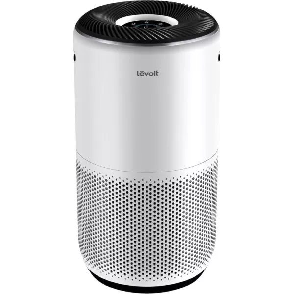 imageLEVOIT Air Purifiers for Home Large Room Up to 1980 Ft in 1 Hr With Air Quality Monitor HEPA Sleep Mode Auto Mode Smart WiFi 3in1 Filter Captures Pet Allergies Smoke Dust Core 400SP WhiteCore 400S White