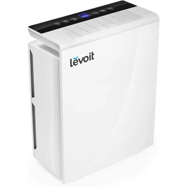 imageLEVOIT Air Purifiers for Home Large Room with 3 Stage Filter Captures Pet Allergies Smoke Dust Odor Mold and Pollen for Bedroom Timer Filter Indicator Smart Sensor LVPUR131