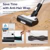 imageLEVOIT Cordless Vacuum Cleaner Stick Vac with TangleResistant Design Up to 50 Minutes Powerful Suction Rechargeable Lightweight and Versatile for Carpet Hard Floor Pet Hair WhiteBlueLVAC200 White
