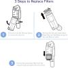 imageLEVOIT LVAC300 Vacuum Cleaner Replacement Filter 4 PreMotor Filters 2 HEPA Filters WhiteFilters for LVAC200