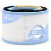 imageLEVOIT Sprout Air Purifier Genuine Replacement Filter 3 layer HEPA Filter HighEfficiency Activated Carbon 1 Pack White