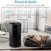 imageLEVOIT Air Purifiers for Home Large Room With Air Quality Monitor Quiet for Bedroom 3in1 Filter Auto Mode LVH133 BlackBlack