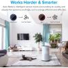 imageLEVOIT Air Purifiers for Home Large Room With Air Quality Monitor Quiet for Bedroom 3in1 Filter Auto Mode LVH133 BlackWhite