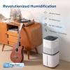 image:imageLEVOIT Superior 6000S Smart Evaporative Humidifiers for Home Whole House up to 3000ft 23L Last 72Hour Premium Filter Dry Mode Wheels amp Water Fill Hose Foldable Storage Sleep Mode New EditionEvaporative Humidifier