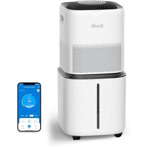 image:imageLEVOIT Superior 6000S Smart Evaporative Humidifiers for Home Whole House up to 3000ft 23L Last 72Hour Premium Filter Dry Mode Wheels amp Water Fill Hose Foldable Storage Sleep Mode New EditionEvaporative Humidifier