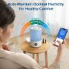 image:imageLEVOIT Humidifiers for Bedroom 42L Top Fill for Large Room with 42H Runtime Dishwasher Safe Design Easy to Clean 21dB Quiet Cool Mist for Baby Plants Night Light Essential Oil Diffuser WhiteBlue