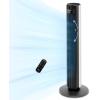 image:imageLEVOIT Tower Fan for Bedroom 20dB Quiet Desk Fan with 23fts Portable amp Easy to Carry 3Angle amp 4Speed Mini Oscillating Fan DC Motor Bladeless Remoter 12H Timer for Home Room Office WhiteWhite