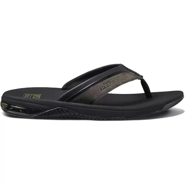 imageREEF Anchor Mens Beach Flip Flop Water Friendly Cushioning Heel AirbagCamo