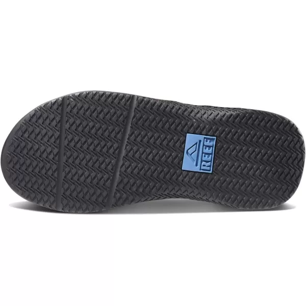 imageREEF Anchor Mens Beach Flip Flop Water Friendly Cushioning Heel AirbagGreyBlue