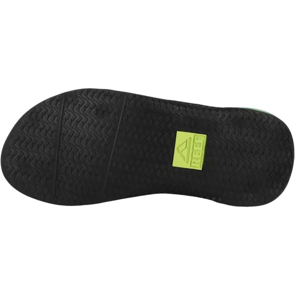 imageREEF Anchor Mens Beach Flip Flop Water Friendly Cushioning Heel AirbagGreyLime
