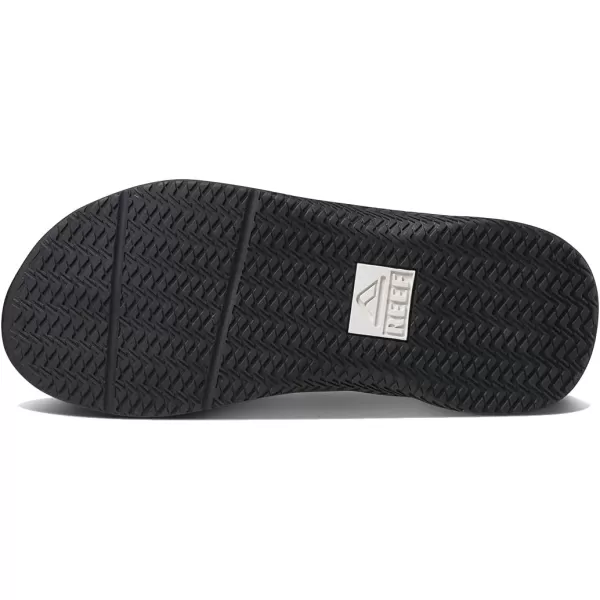 imageREEF Anchor Mens Beach Flip Flop Water Friendly Cushioning Heel AirbagGreyWhite