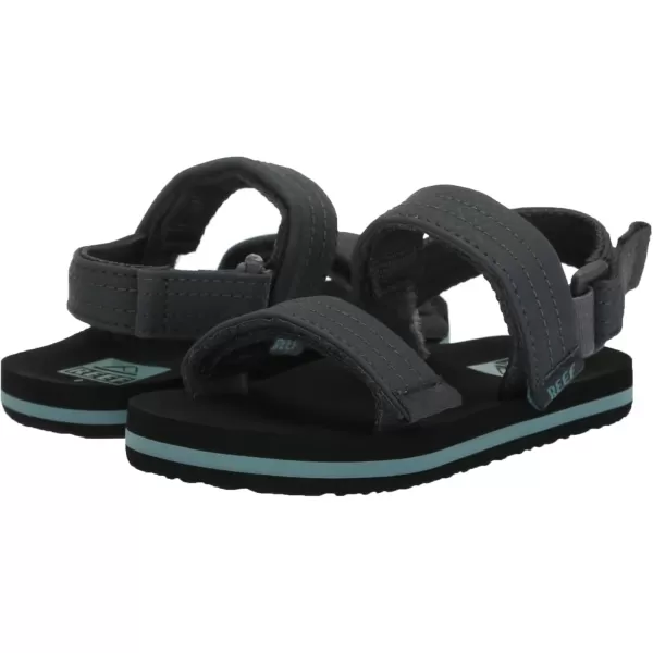 imageREEF Boys Little Ahi Convertible Sport SandalGreyAquifer