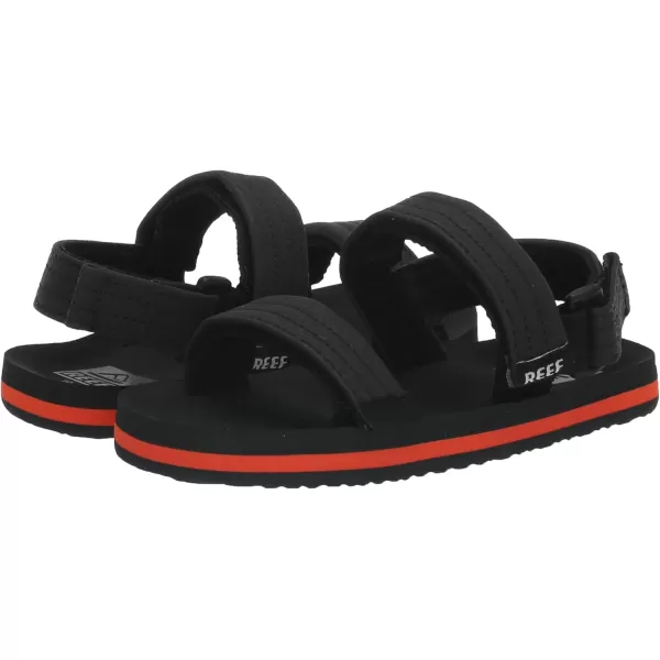 imageREEF Boys Little Ahi Convertible Sport SandalGreyOrange