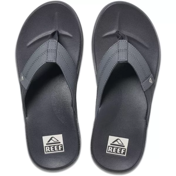 imageREEF Cushion Phantom Mens Flip Flop Ultra Soft Cushion FootbedDark Grey