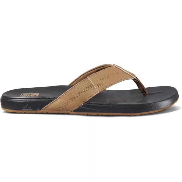 imageREEF Cushion Phantom Mens Flip Flop Ultra Soft Cushion FootbedKhaki Grey