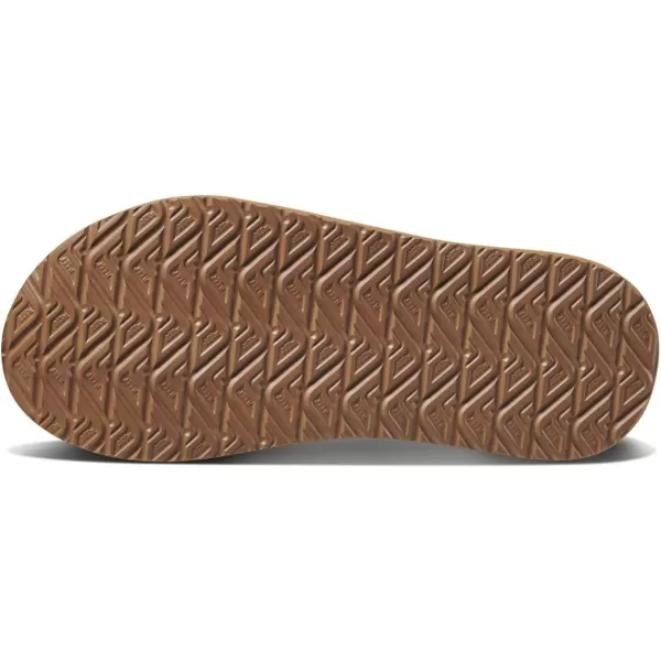 imageREEF Cushion Phantom Mens Flip Flop Ultra Soft Cushion FootbedKhaki Grey
