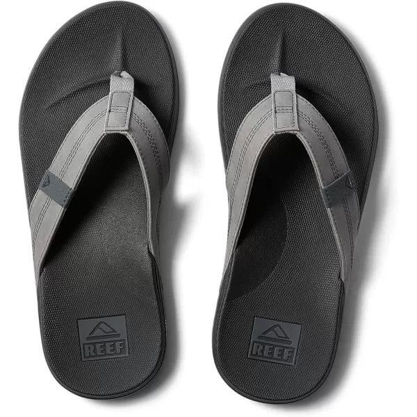 imageREEF Cushion Phantom Mens Flip Flop Ultra Soft Cushion FootbedShaded Grey