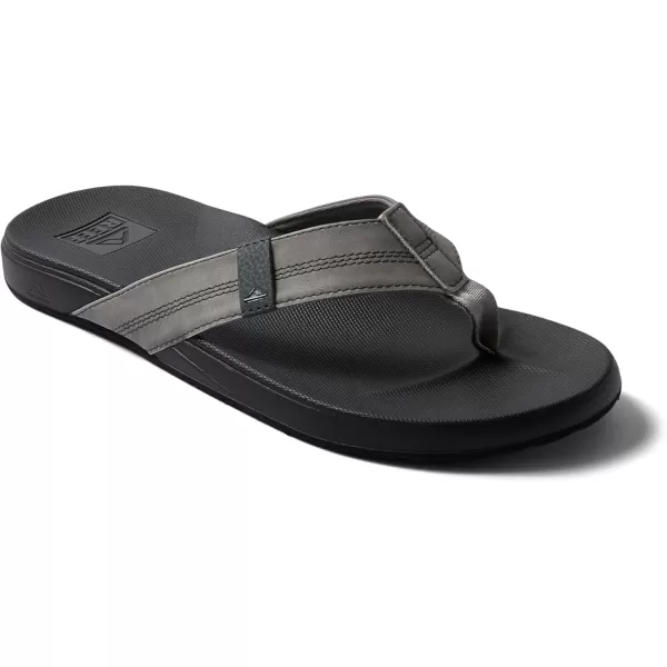 imageREEF Cushion Phantom Mens Flip Flop Ultra Soft Cushion FootbedShaded Grey