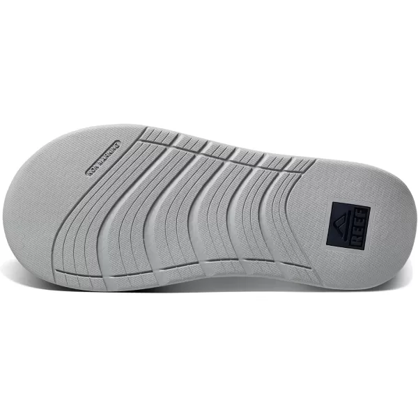 imageREEF Deckhand Mens Water Friendly Flip Flop Boat Friendly No Slip Traction Quick DryBlue Nights