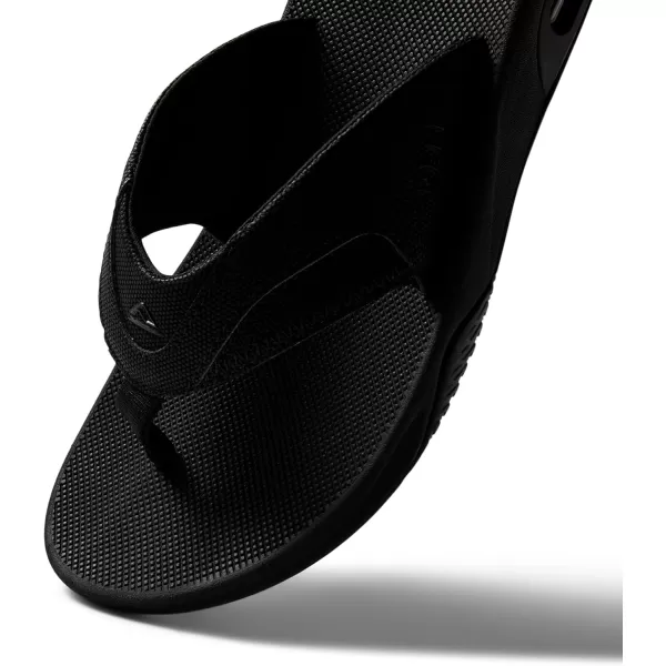 imageREEF Fanning Mens Bottle Opener Flip Flop Arch Support Durable Outsole Water FriendlyAll Black