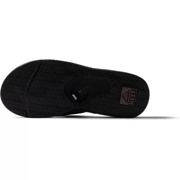 imageREEF Fanning Mens Bottle Opener Flip Flop Arch Support Durable Outsole Water FriendlyBlackBrown