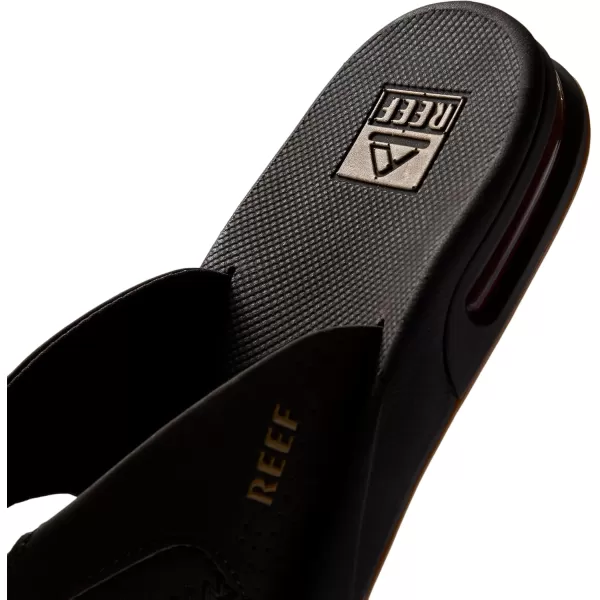 imageREEF Fanning Mens Bottle Opener Flip Flop Arch Support Durable Outsole Water FriendlyBrownGum