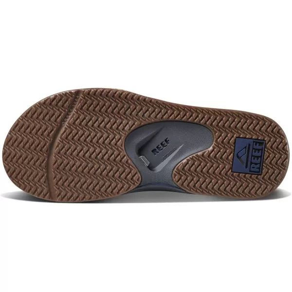 imageREEF Fanning Mens Bottle Opener Flip Flop Arch Support Durable Outsole Water FriendlyDeep Seas