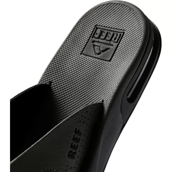 imageREEF Fanning Mens Bottle Opener Flip Flop Arch Support Durable Outsole Water FriendlyGreyBlack