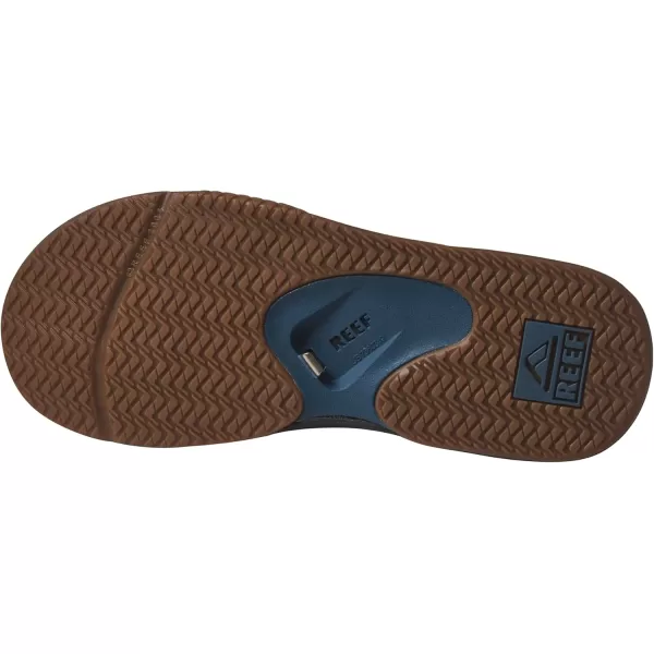 imageREEF Fanning Mens Bottle Opener Flip Flop Arch Support Durable Outsole Water FriendlyOrionBlack