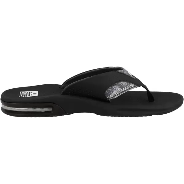 imageREEF Fanning Mens Bottle Opener Flip Flop Arch Support Durable Outsole Water FriendlyTropic Abyss