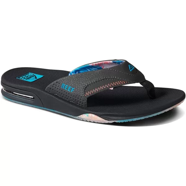 imageREEF Fanning Mens Bottle Opener Flip Flop Arch Support Durable Outsole Water FriendlyTropic Soul