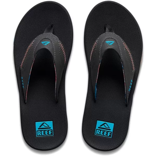 imageREEF Fanning Mens Bottle Opener Flip Flop Arch Support Durable Outsole Water FriendlyTropic Soul