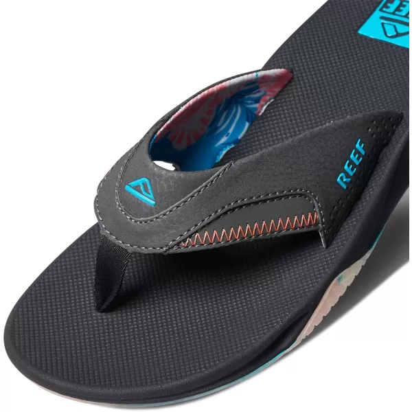 imageREEF Fanning Mens Bottle Opener Flip Flop Arch Support Durable Outsole Water FriendlyTropic Soul