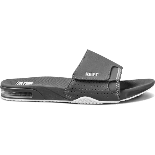 imageREEF Fanning Slide Mens Bottle Opener Sandal Arch Support Durable Outsole Water FriendlyShadow