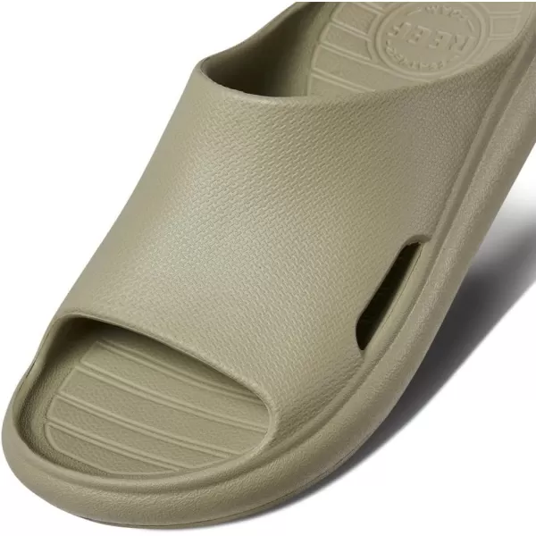 imageREEF Kids Rio Slide Sandal Super Soft Molded EVA Footbed Lightweight Water FriendlyAbbey Stone