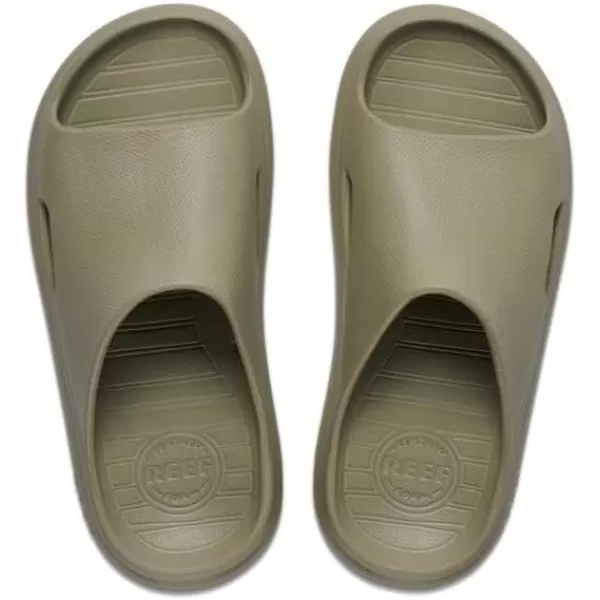 imageREEF Kids Rio Slide Sandal Super Soft Molded EVA Footbed Lightweight Water FriendlyAbbey Stone