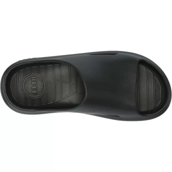 imageREEF Kids Rio Slide Sandal Super Soft Molded EVA Footbed Lightweight Water FriendlyBlack