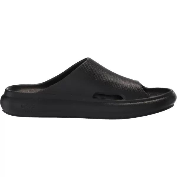 imageREEF Kids Rio Slide Sandal Super Soft Molded EVA Footbed Lightweight Water FriendlyBlack