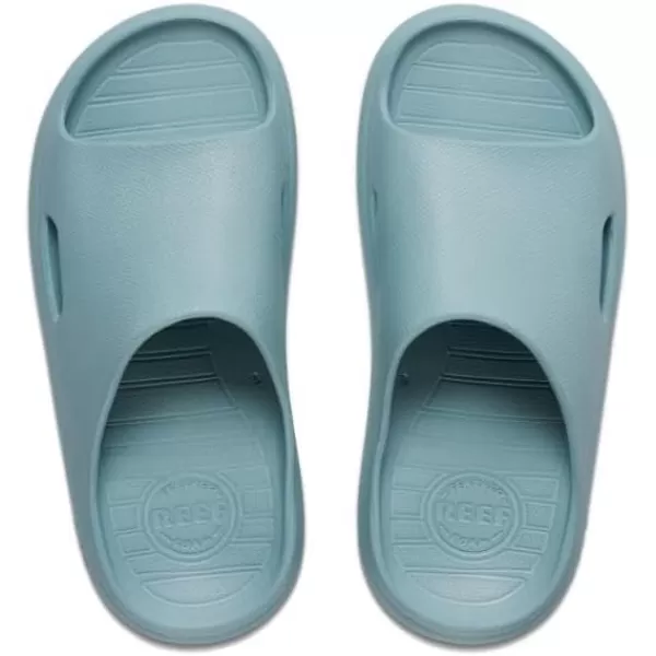 imageREEF Kids Rio Slide Sandal Super Soft Molded EVA Footbed Lightweight Water FriendlyEther Blue