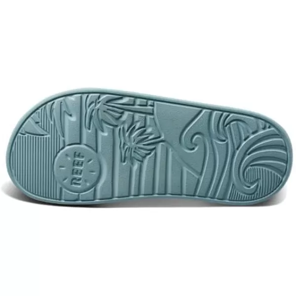 imageREEF Kids Rio Slide Sandal Super Soft Molded EVA Footbed Lightweight Water FriendlyEther Blue