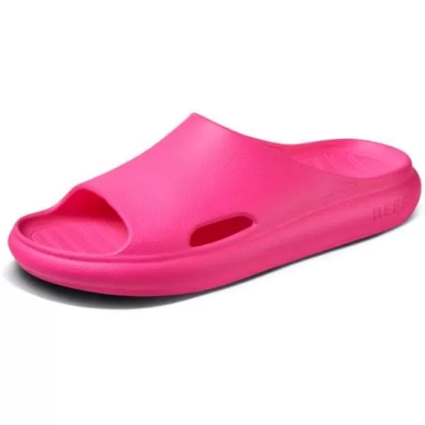 imageREEF Kids Rio Slide Sandal Super Soft Molded EVA Footbed Lightweight Water FriendlyHot Pink