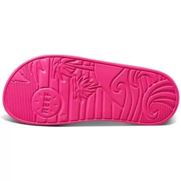 imageREEF Kids Rio Slide Sandal Super Soft Molded EVA Footbed Lightweight Water FriendlyHot Pink