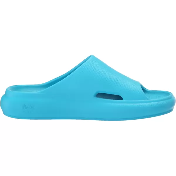 imageREEF Kids Rio Slide Sandal Super Soft Molded EVA Footbed Lightweight Water FriendlyScuba Blue