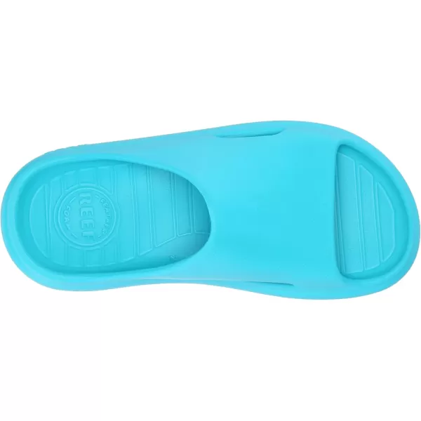 imageREEF Kids Rio Slide Sandal Super Soft Molded EVA Footbed Lightweight Water FriendlyScuba Blue